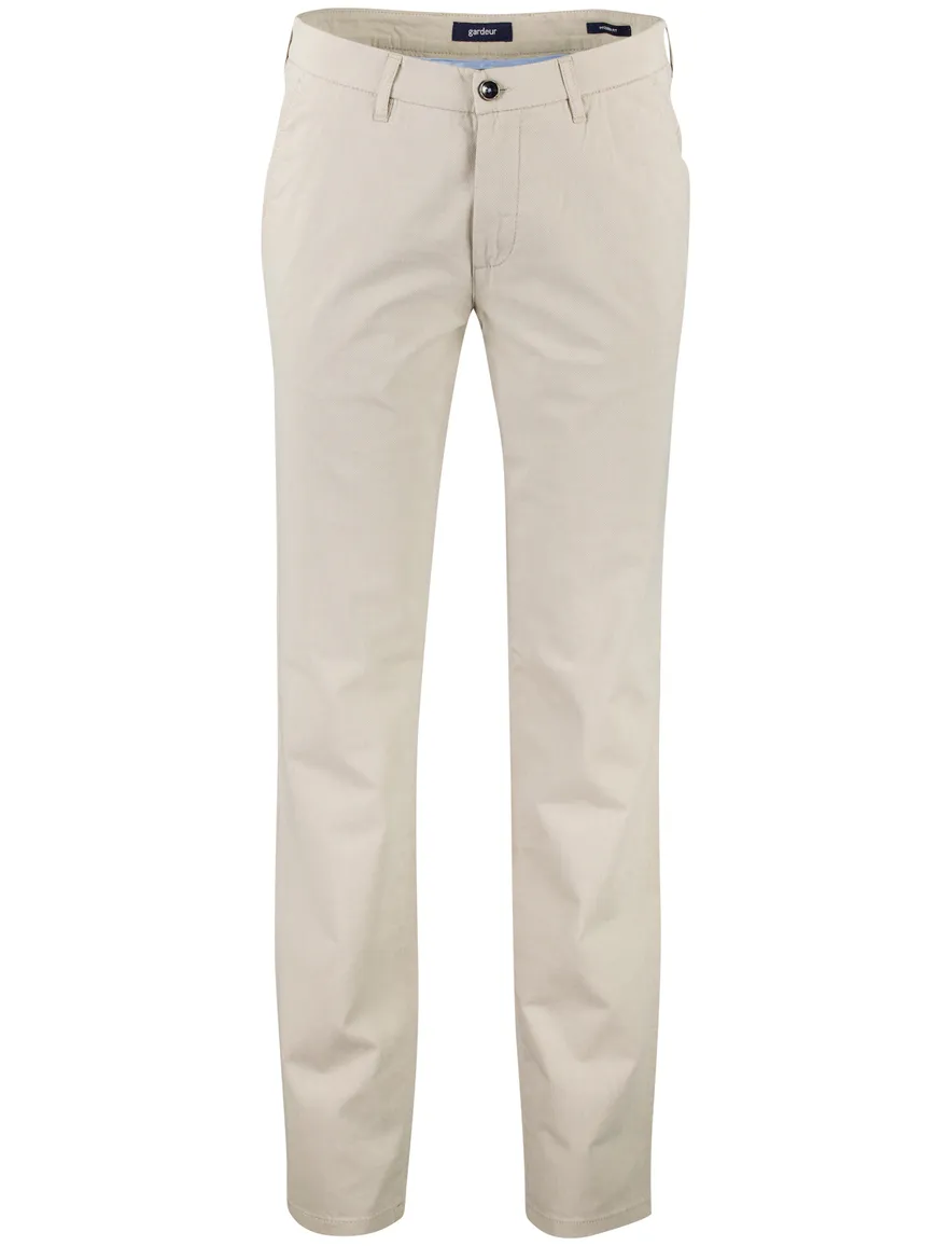 Gardeur Pantalon Bono Beige katoen