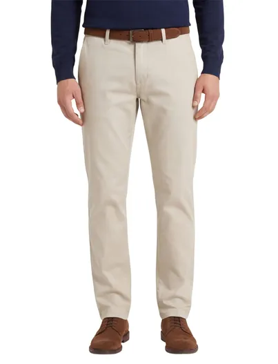 Gardeur Gardeur Pantalon Bono Beige katoen effen
