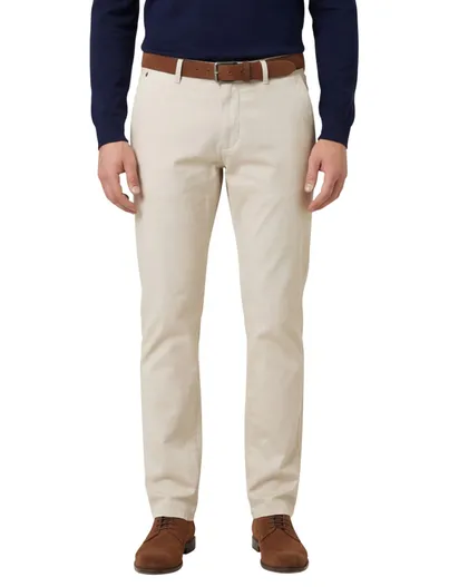 Gardeur Gardeur Bono Pantalon Beige katoen chino