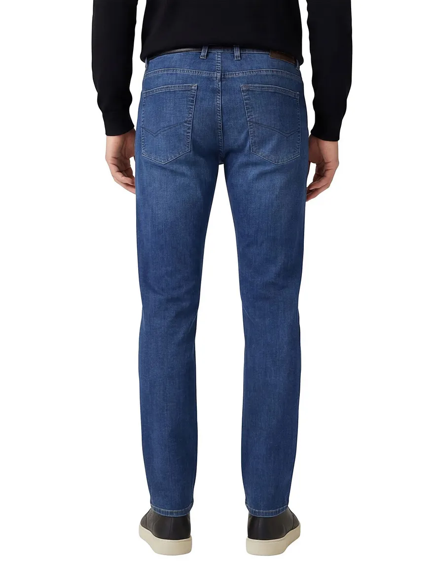 Gardeur Pantalon Bradley 5-pocket spijker denim