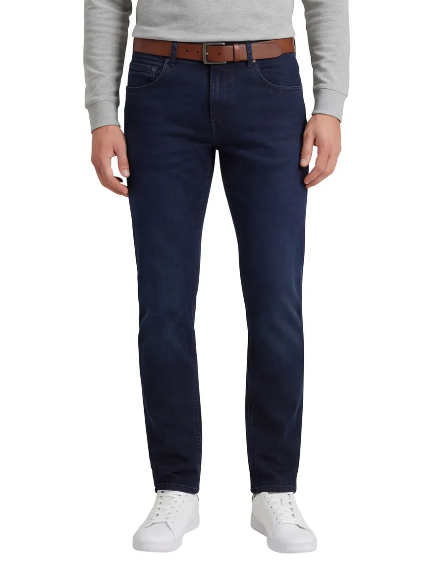 Gardeur Pantalon Bradley 5-pocket donkerblauw