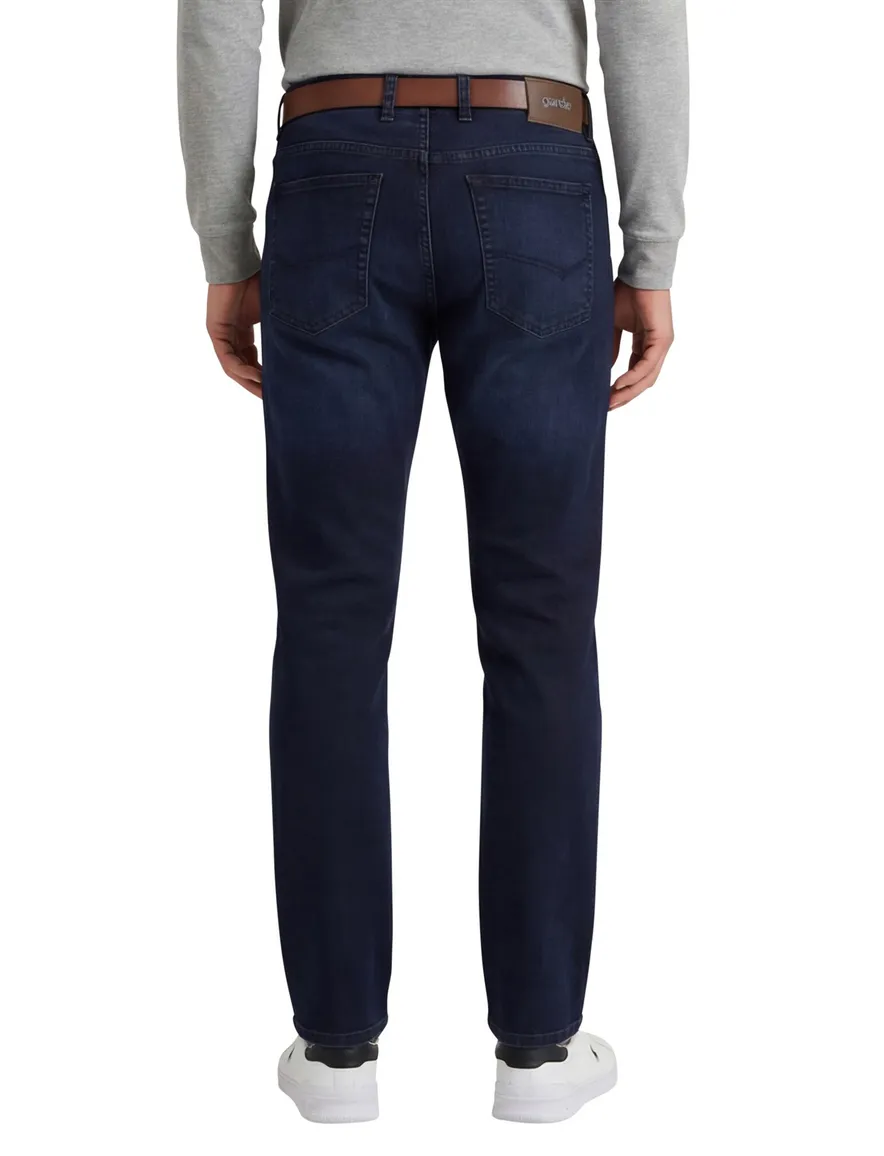 Gardeur Pantalon Bradley 5-pocket donkerblauw