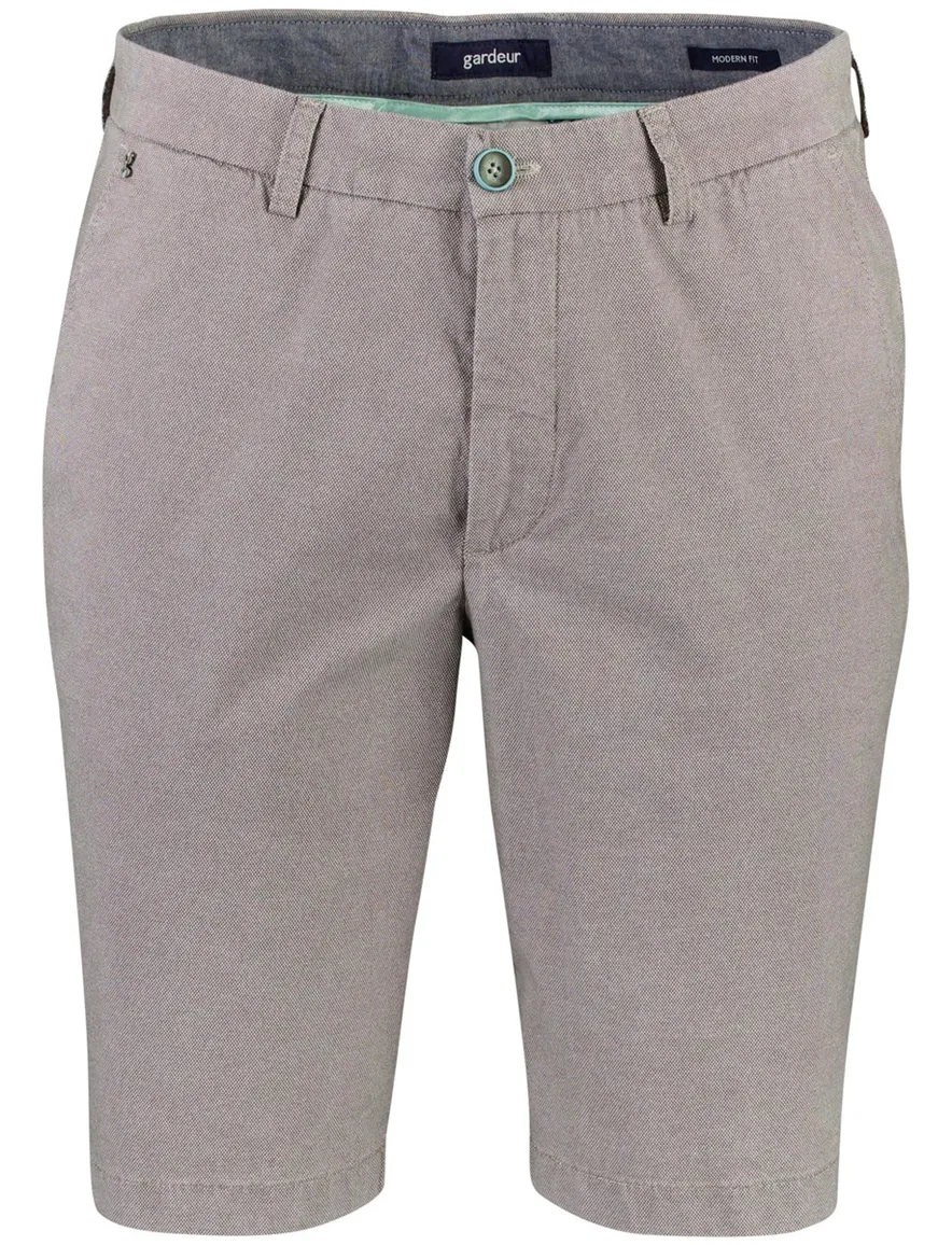 Gardeur Jasper Pantalon Kort katoen grijs