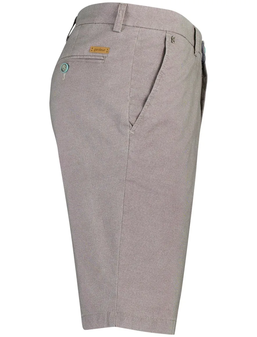 Gardeur Jasper Pantalon Kort katoen grijs