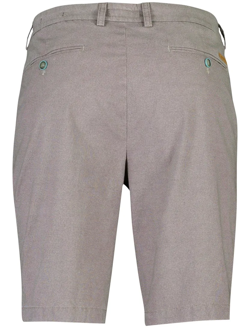 Gardeur Pantalon katoen grijs kort katoen
