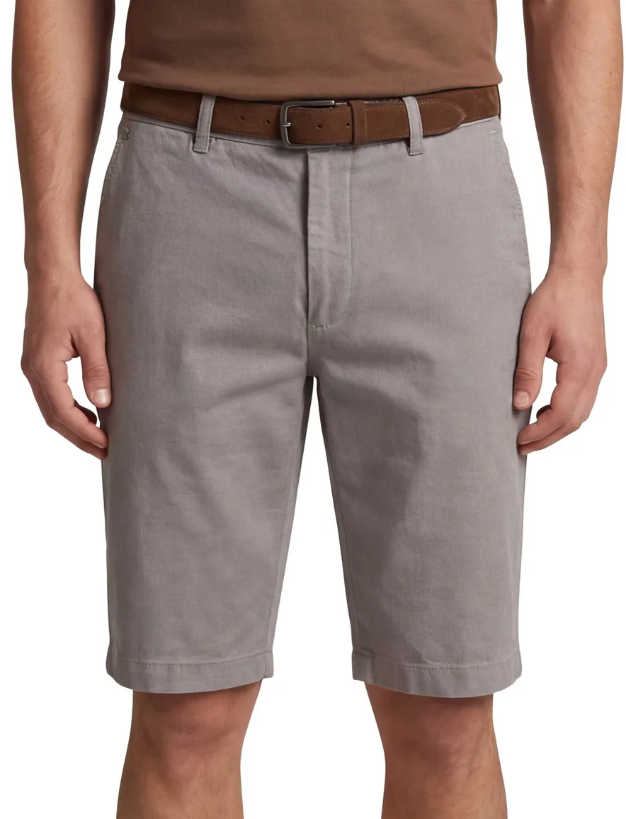 Gardeur Jasper Pantalon Kort katoen grijs