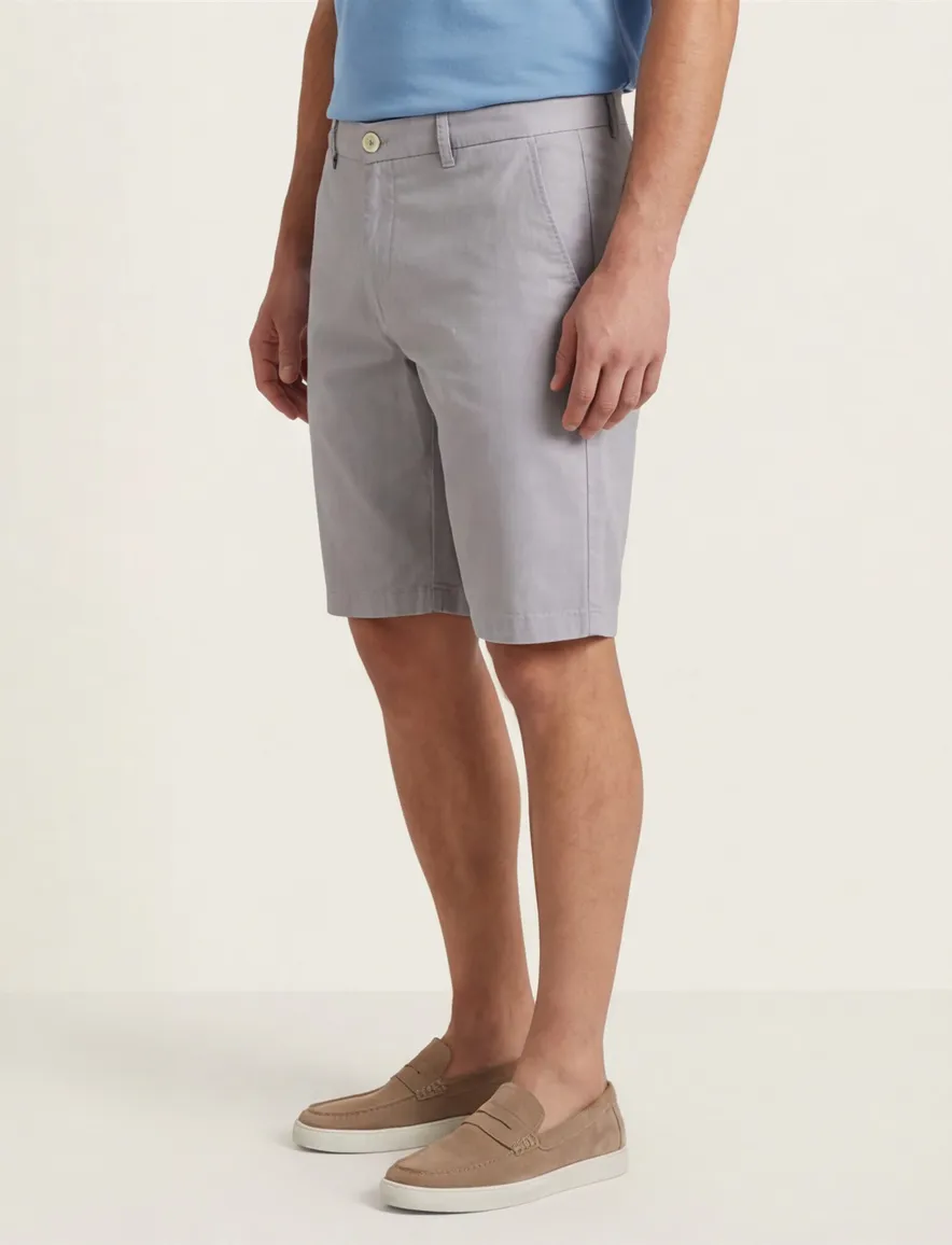 Gardeur bermuda Jasper grijs katoen