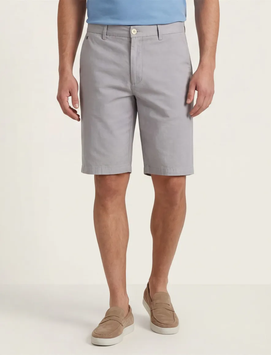 Gardeur bermuda Jasper grijs katoen