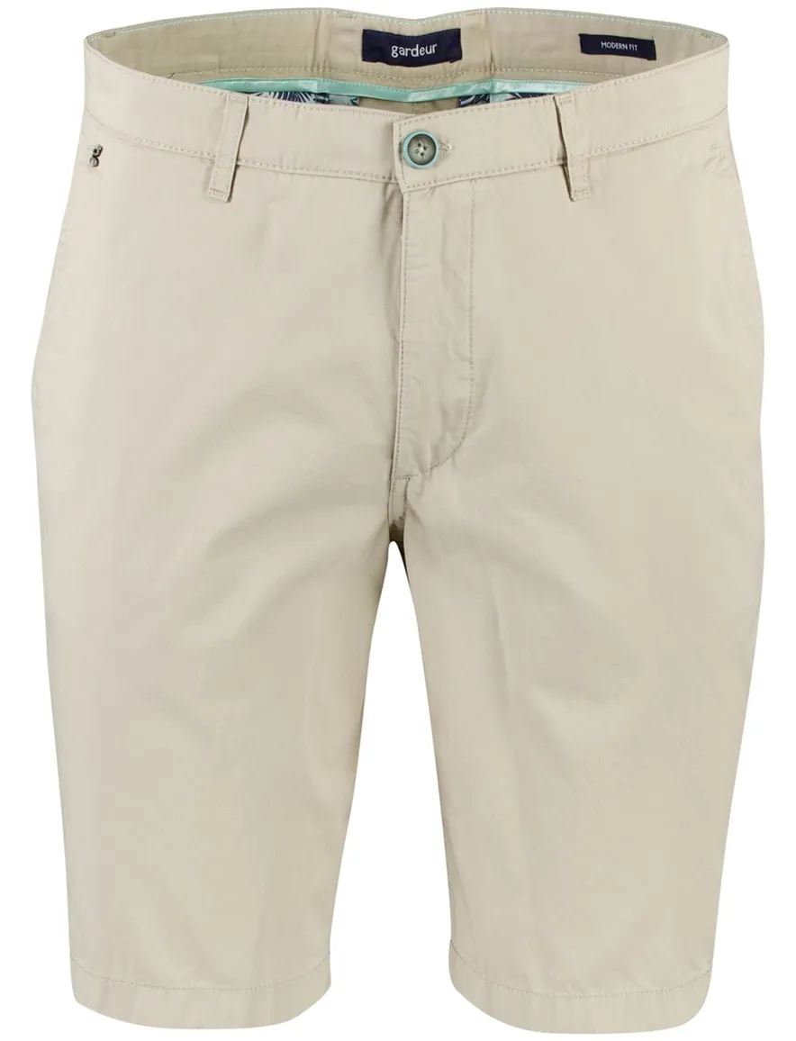 Gardeur Pantalon katoen Beige kort