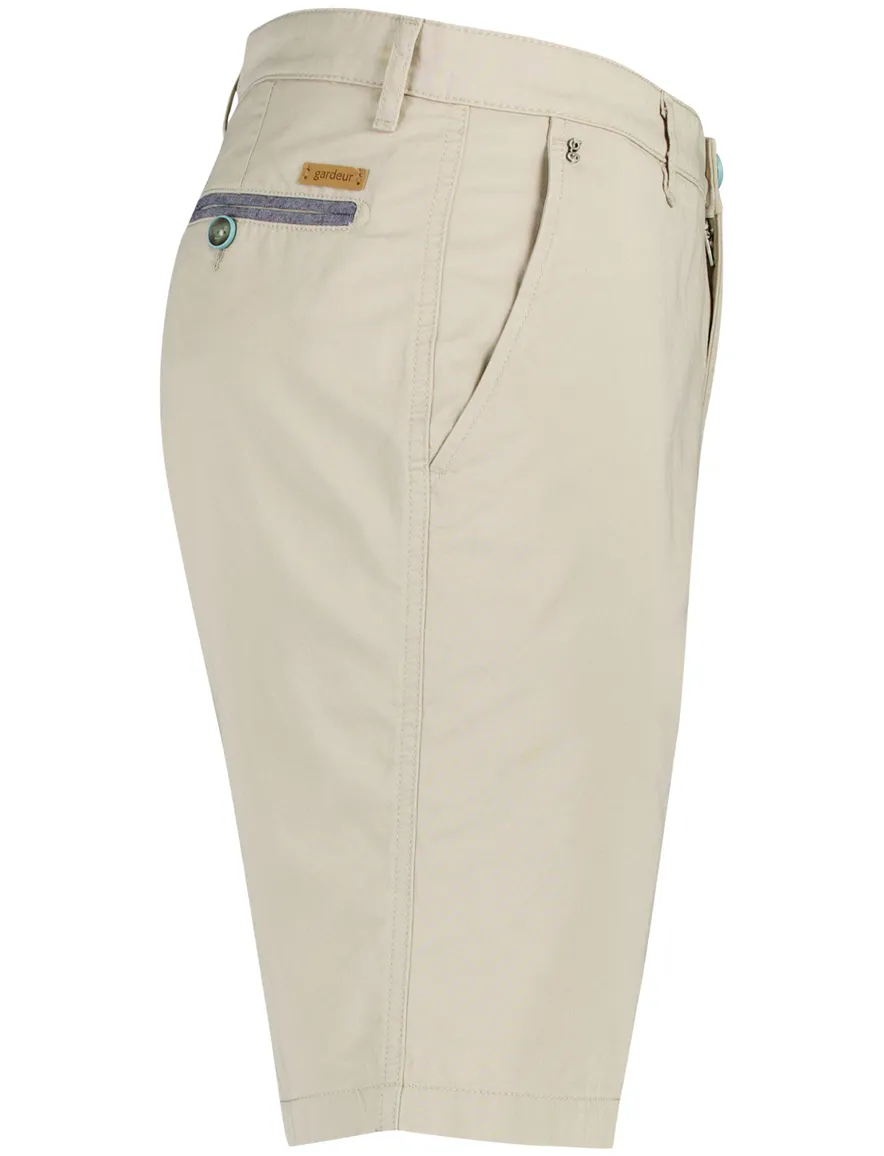 Gardeur Pantalon katoen Beige kort