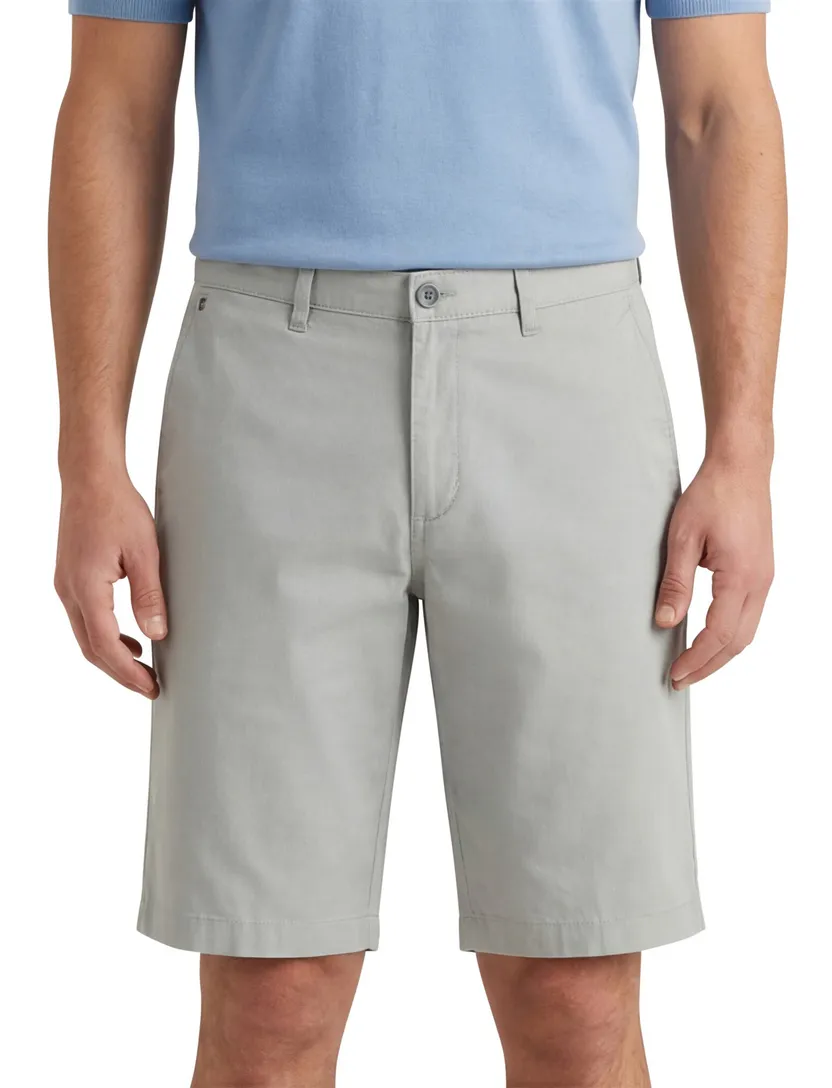 Gardeur modern fit korte broek 100% katoen groen