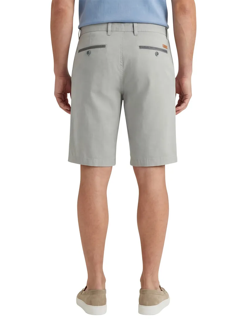 Gardeur modern fit korte broek 100% katoen groen
