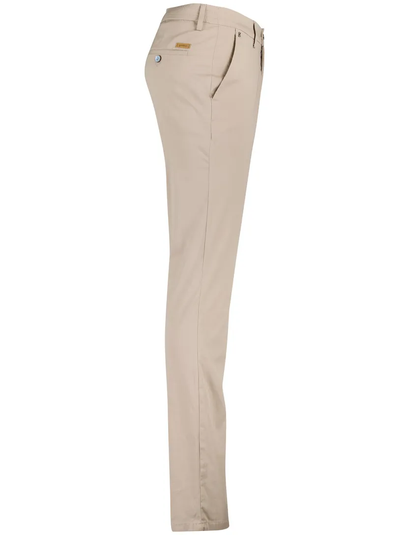 Gardeur Pantalon Tonic beige katoen chino