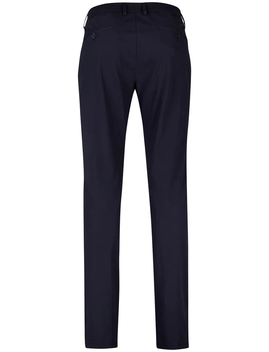 Gardeur Pantalon Tonic donkerblauw katoen