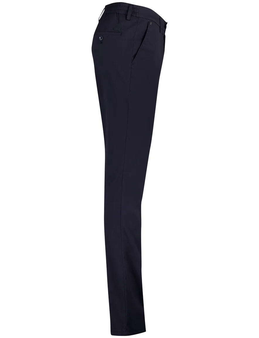 Gardeur Pantalon Tonic donkerblauw katoen