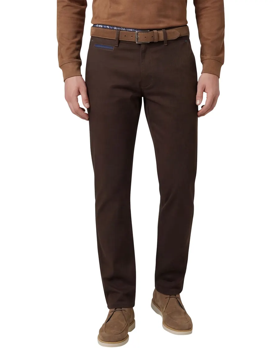 Broek Gardeur bruin Modern Fit
