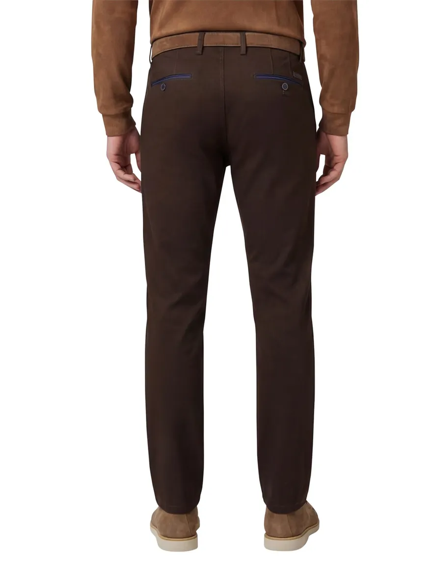Broek Gardeur bruin Modern Fit