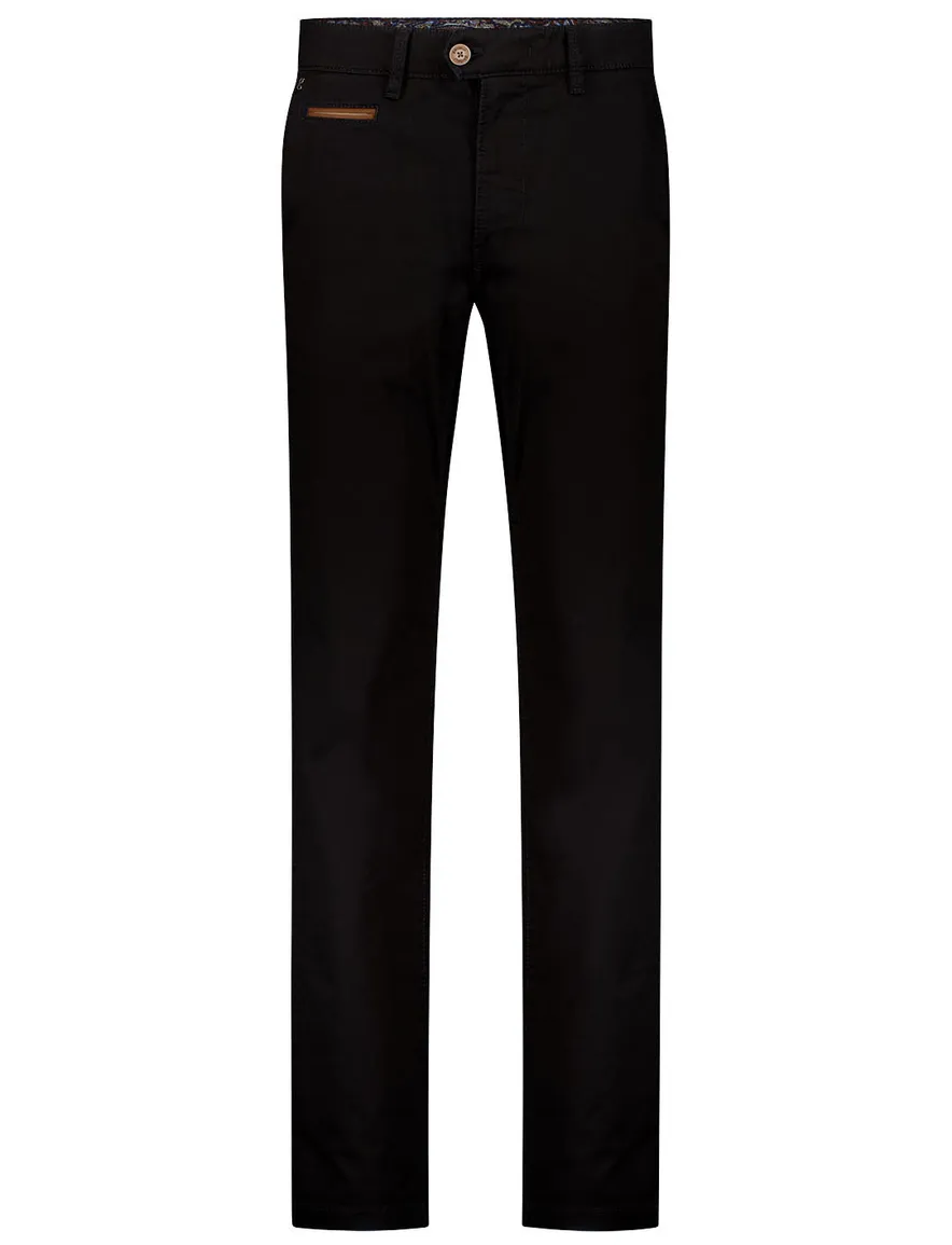 Gardeur pantalon zwart Benny-3 Modern Fit