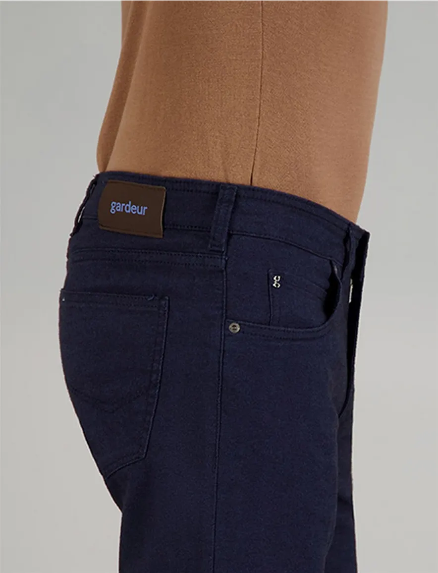 Gardeur Pantalon BILL-3 5-p donkerblauw