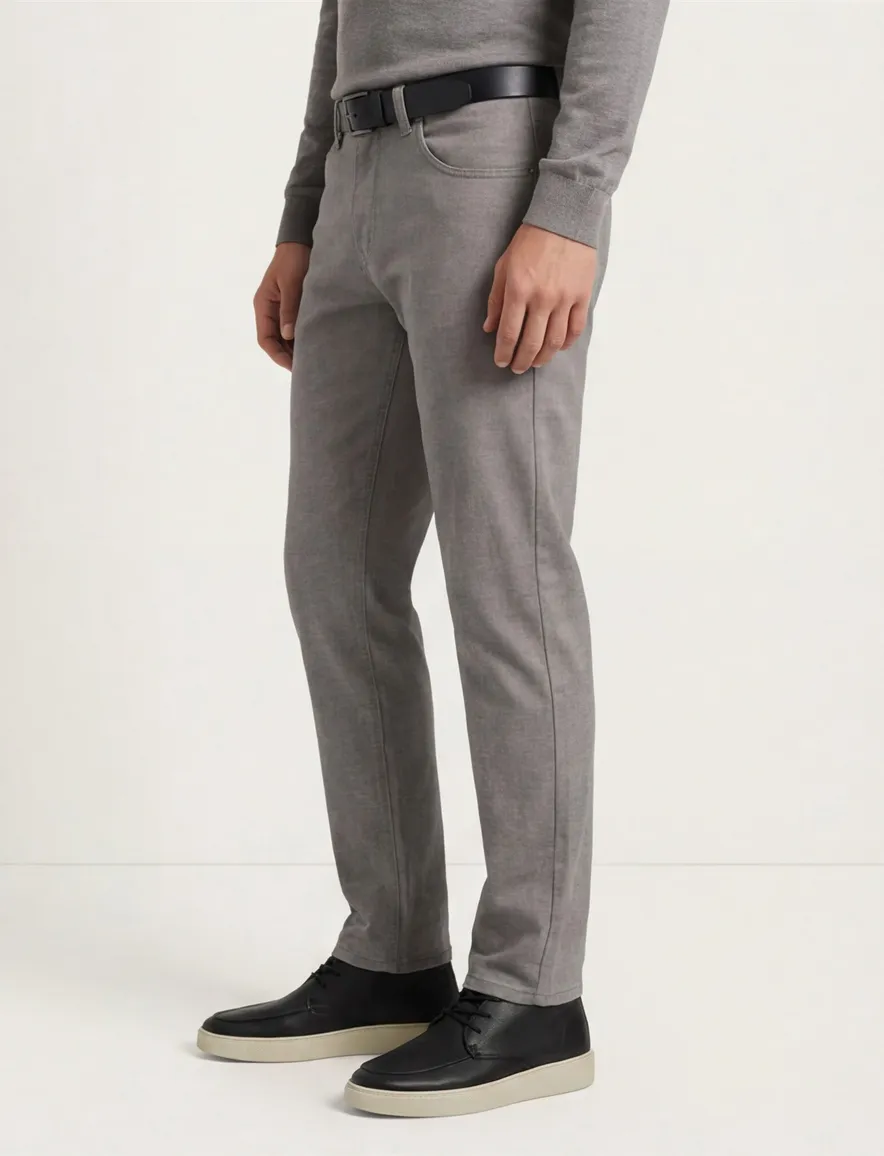 Gardeur Pantalon 5-p BILL-3 5-p lichtgrijs