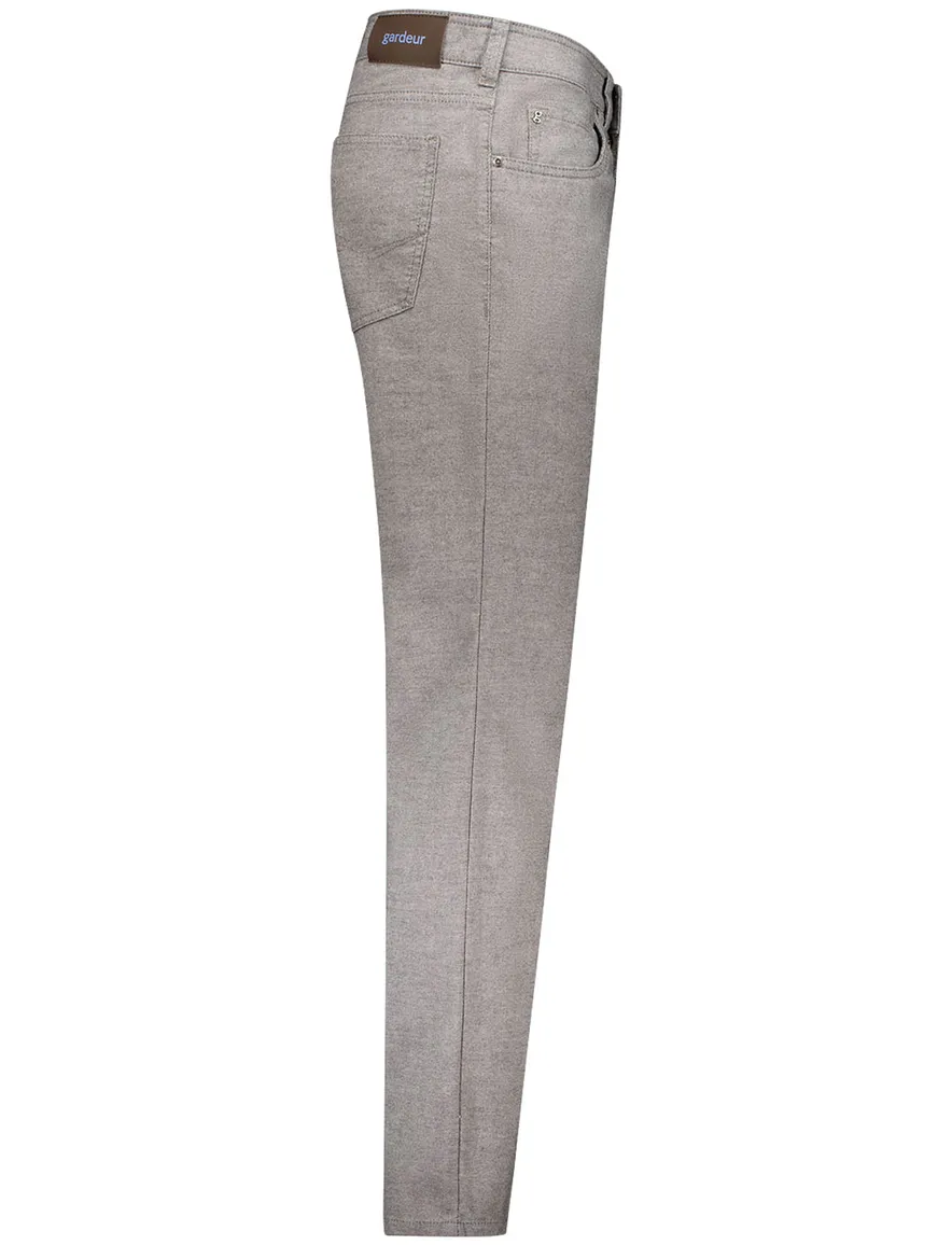 Gardeur Pantalon 5-p BILL-3 5-p lichtgrijs