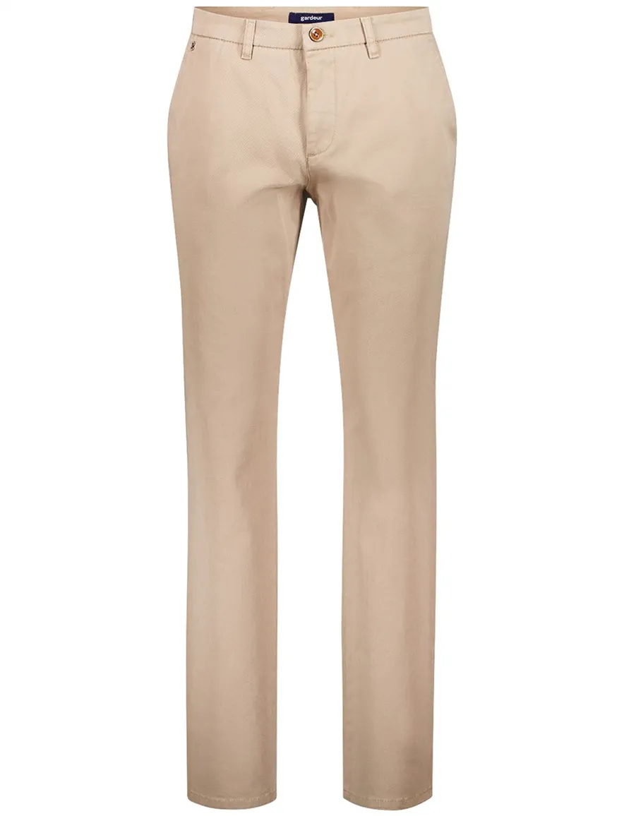 Gardeur Pantalon BONO chino zand