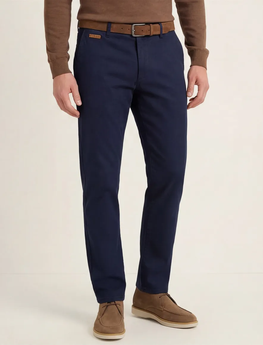 Gardeur Pantalon BONO chino donkerblauw