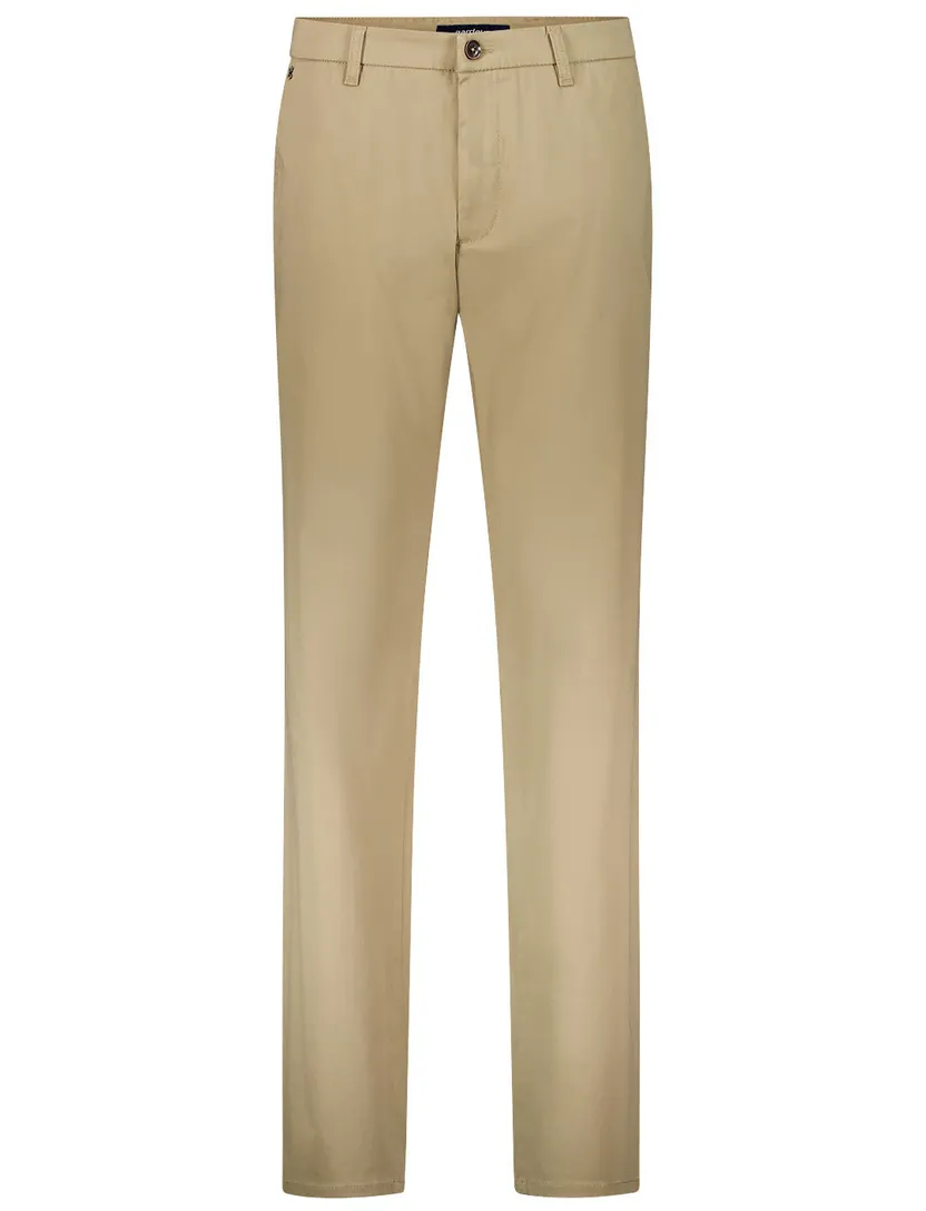 katoenen broek Gardeur beige