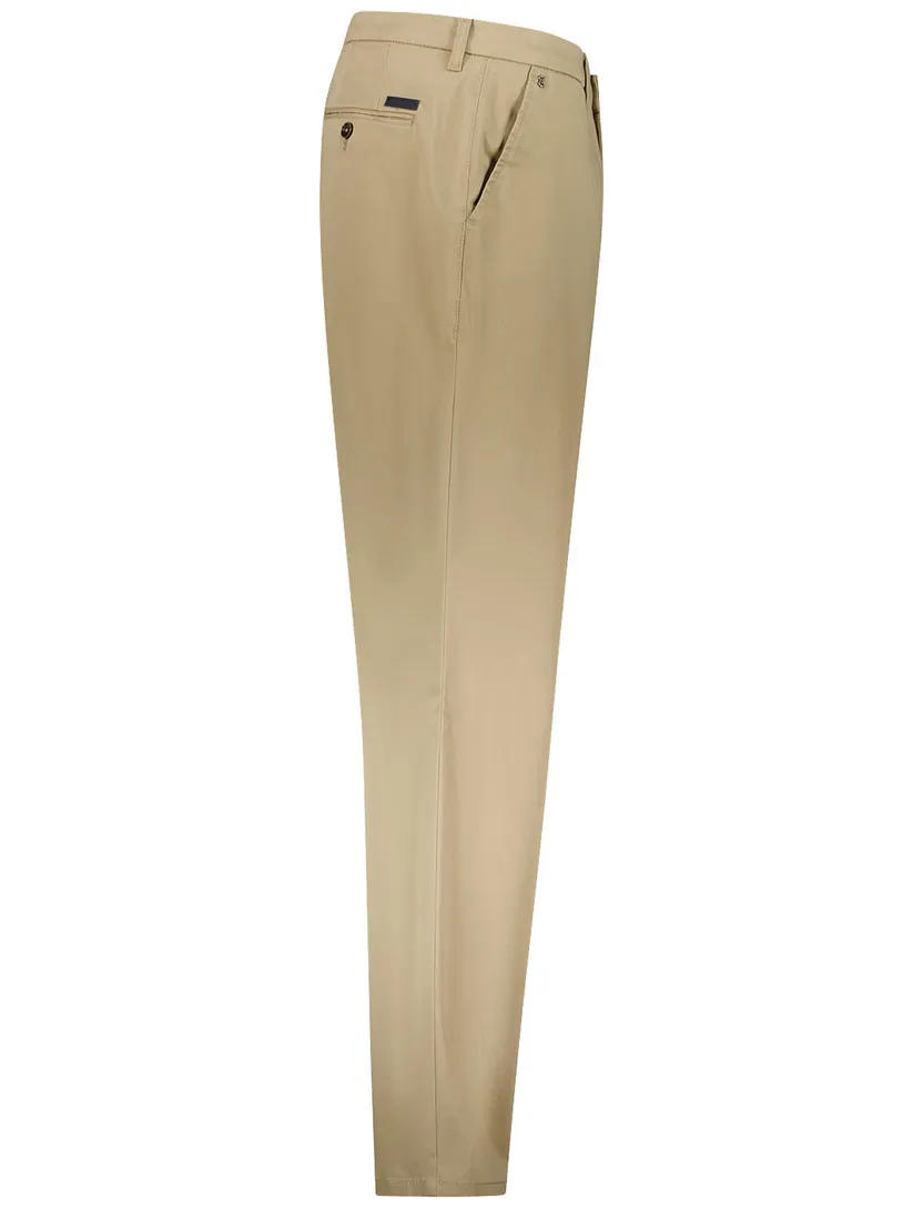 katoenen broek Gardeur beige
