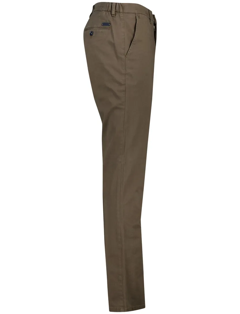 Gardeur modern fit pantalon bruin
