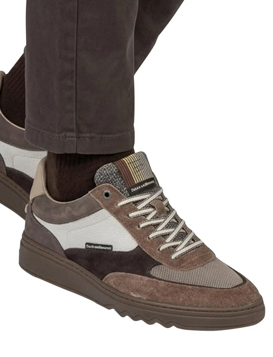 Sneaker Floris van Bommel bruin suede