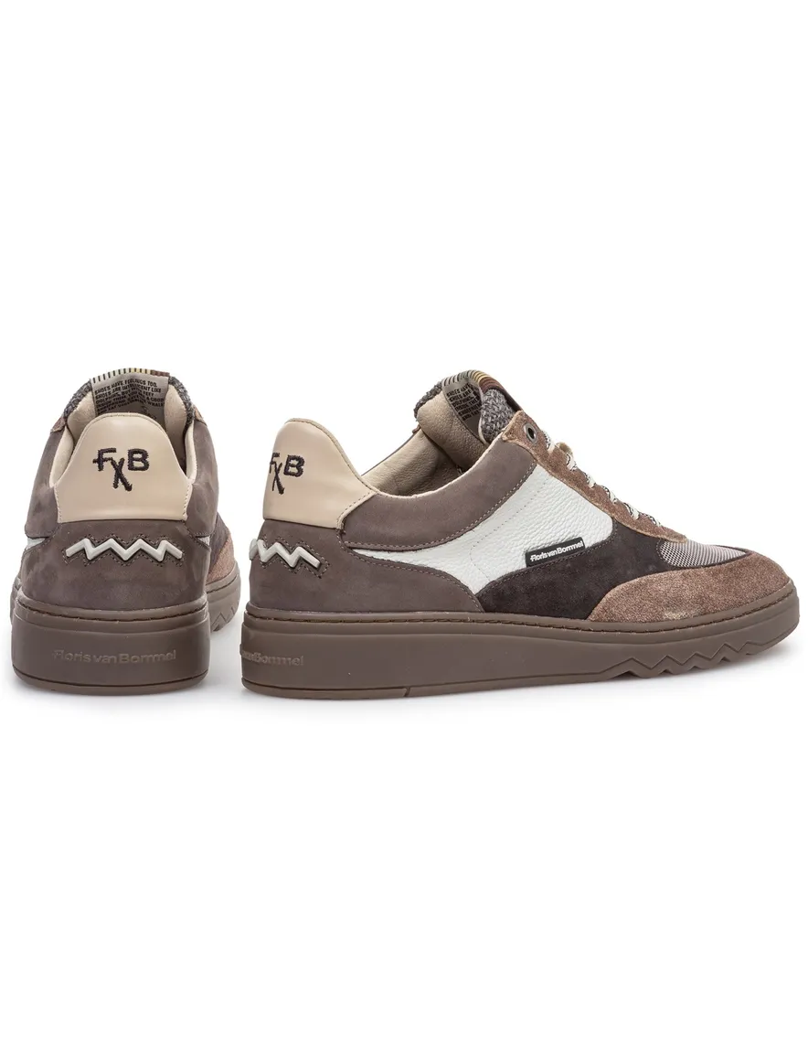 Sneaker Floris van Bommel bruin suede