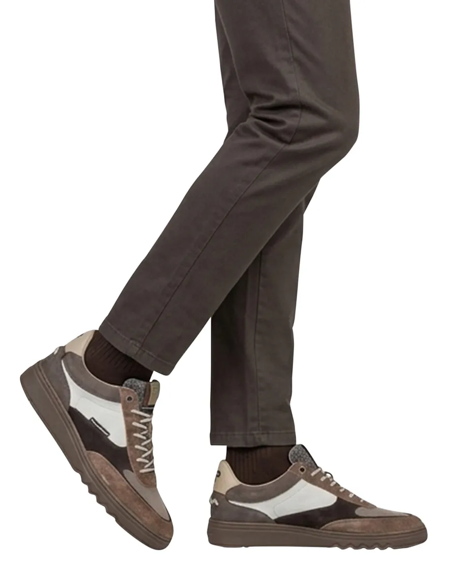 Sneaker Floris van Bommel bruin suede