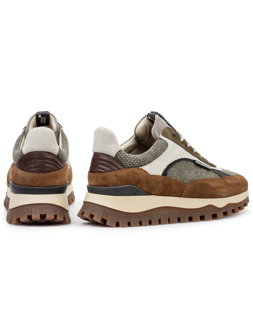 Floris van Bommel sneakers bruin