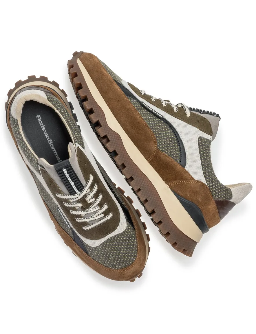 Floris van Bommel sneakers bruin