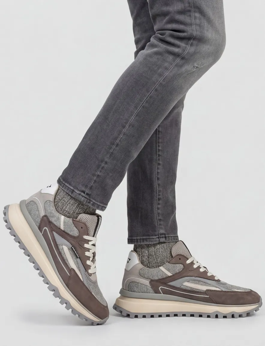 Veterschoenen bruin Floris van Bommel