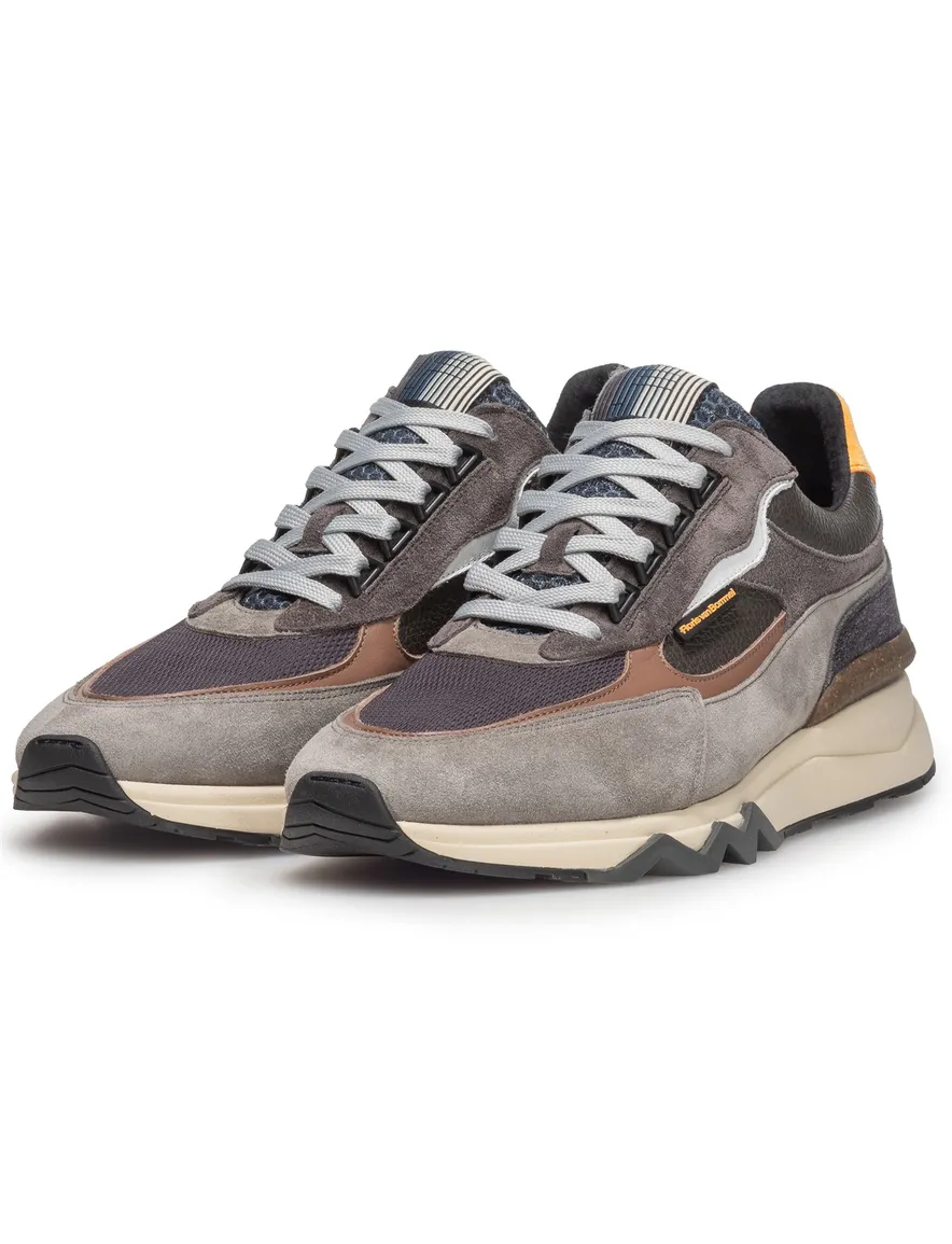 Floris van Bommel grijze sneakers