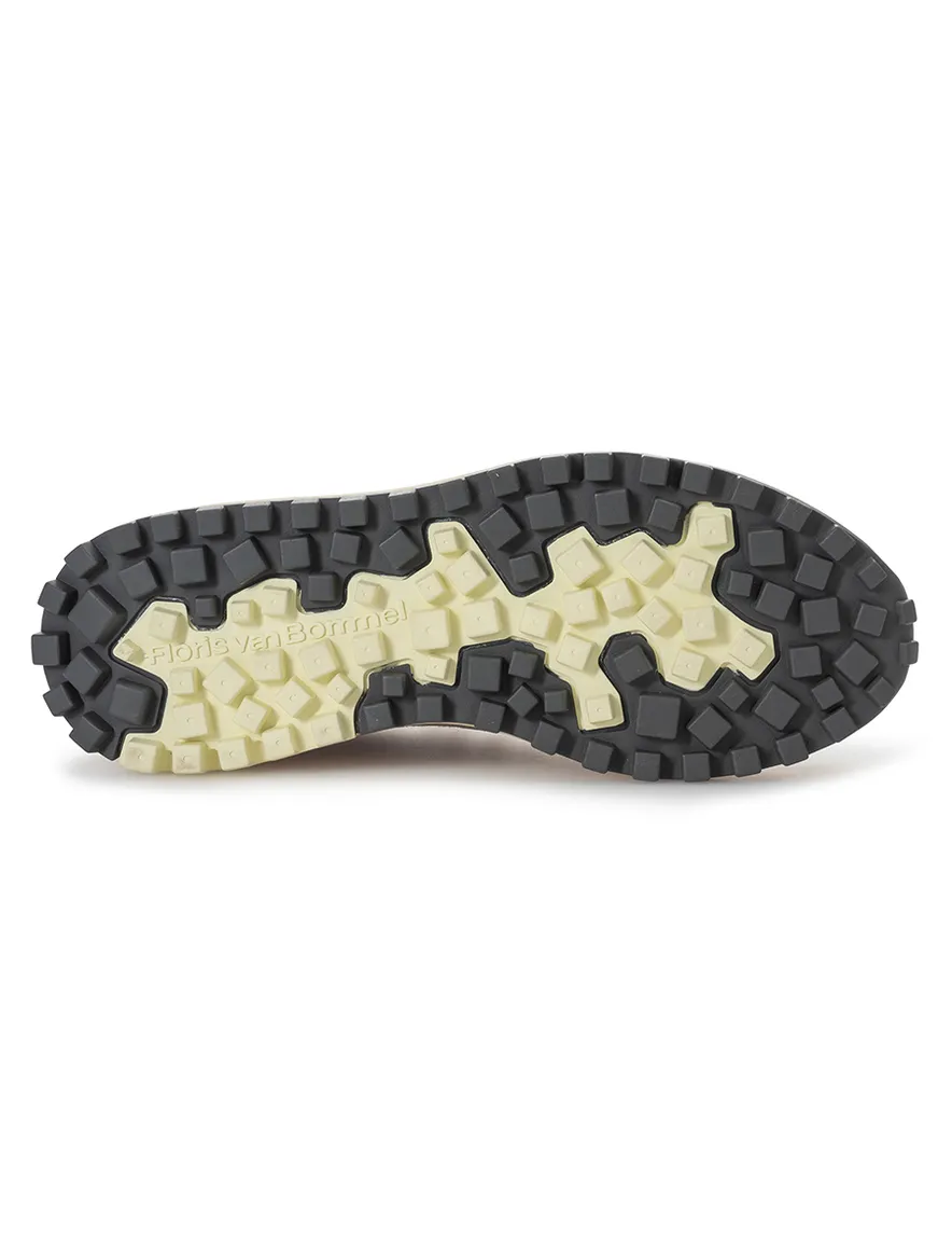 Floris van Bommel sneaker bruin grijs suede