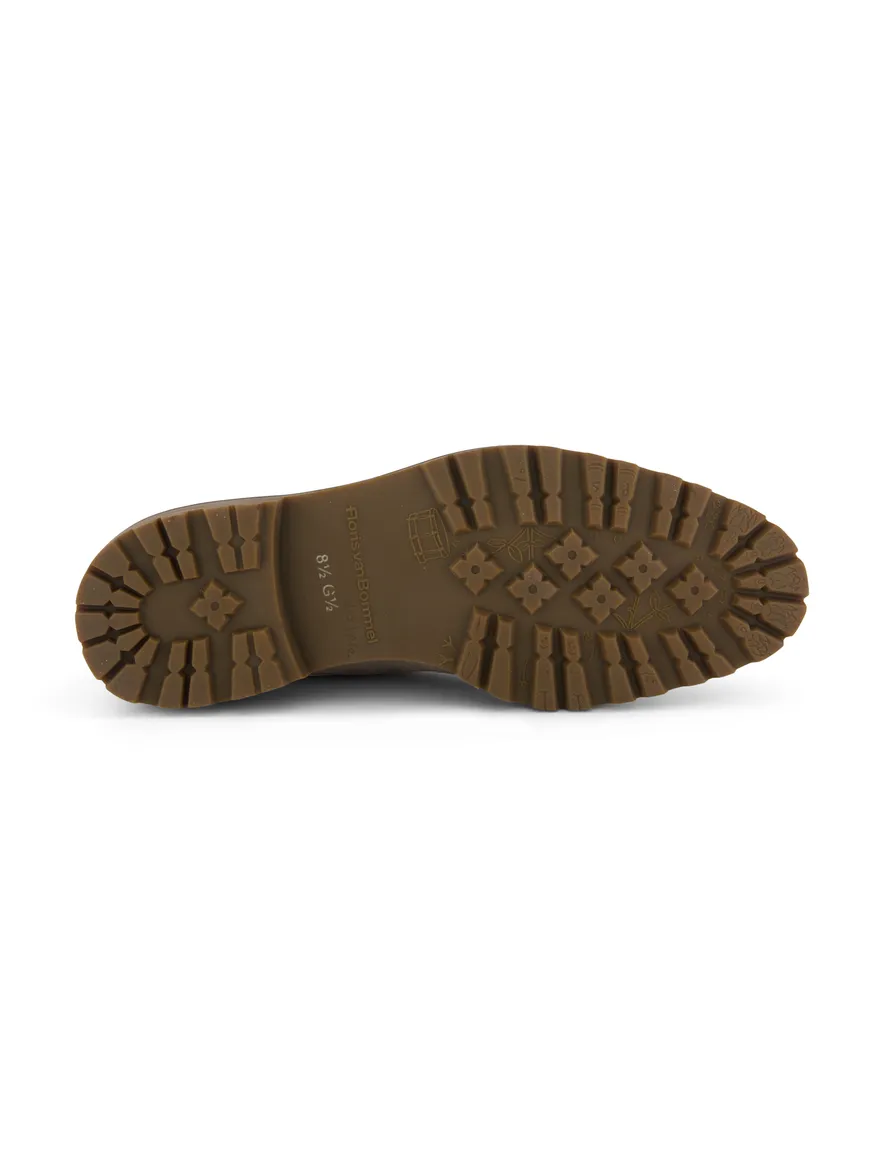 Veterschoen Floris van Bommel beige effen