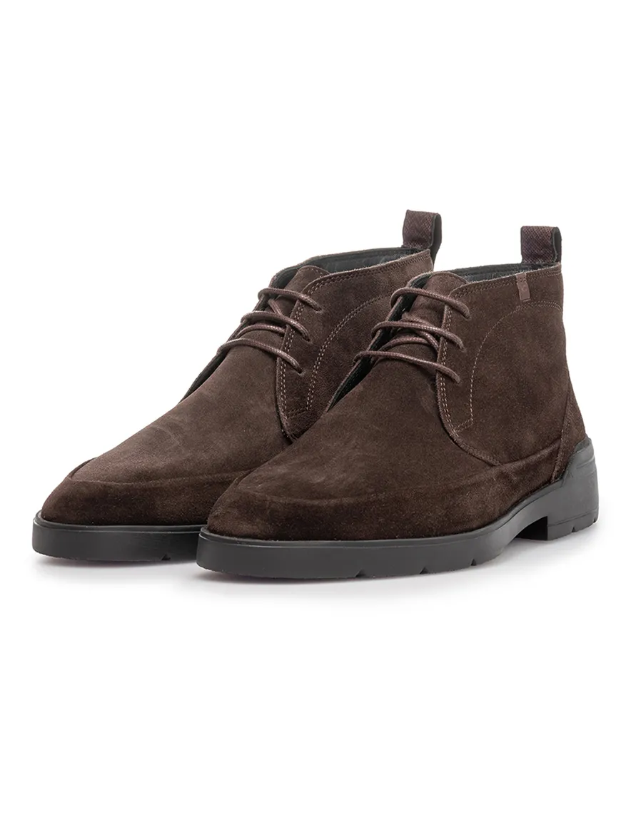 Schoenen Floris bruin suede
