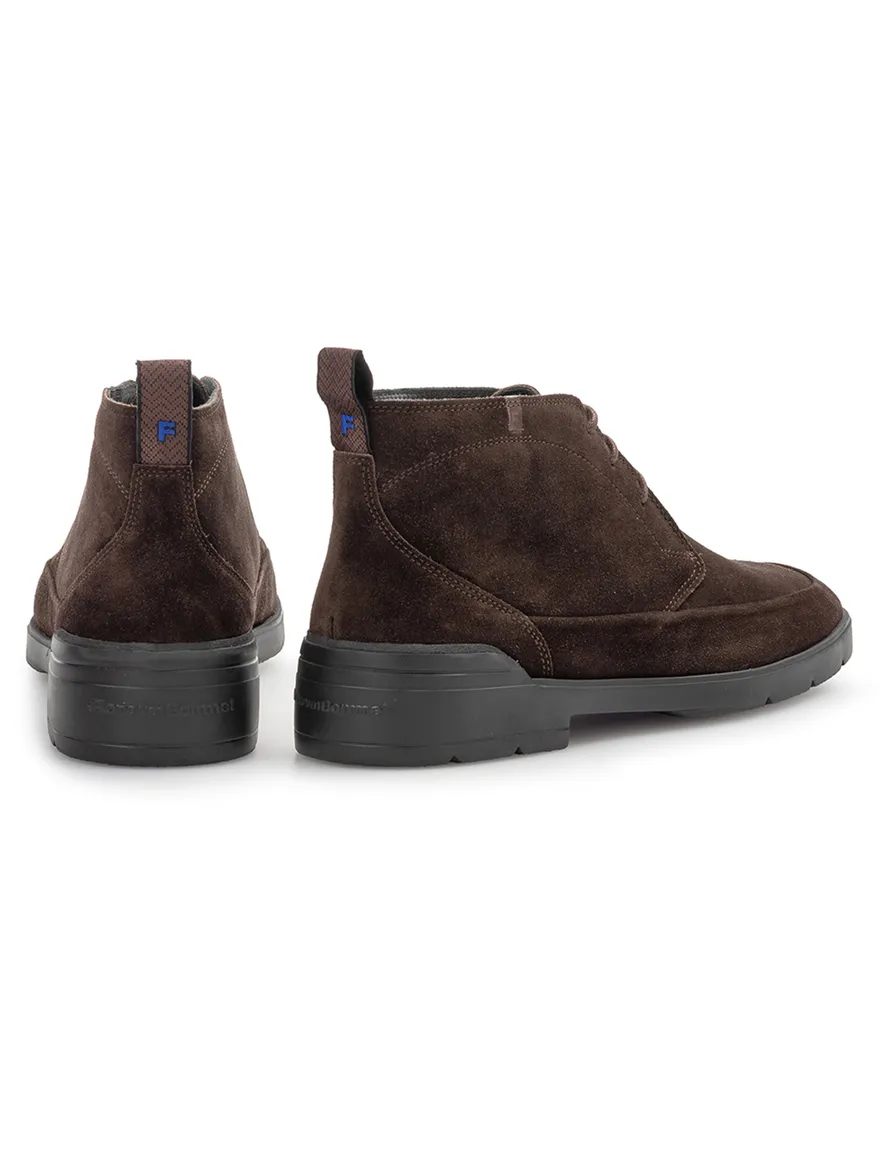 Schoenen Floris bruin suede