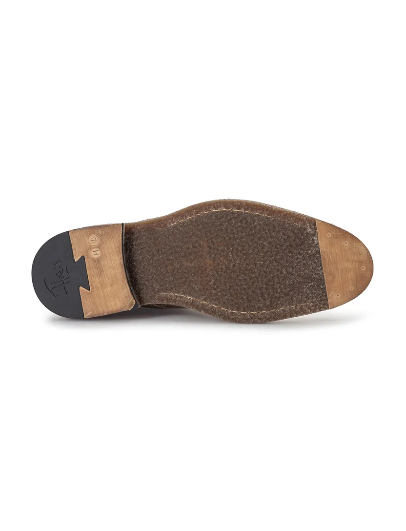 Boots Van Bommel De Tanker geprint suede