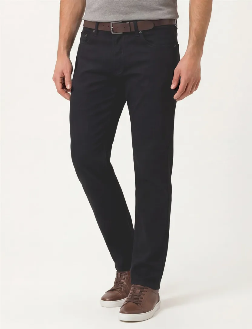 Brax modern fit pantalon chuck zwart