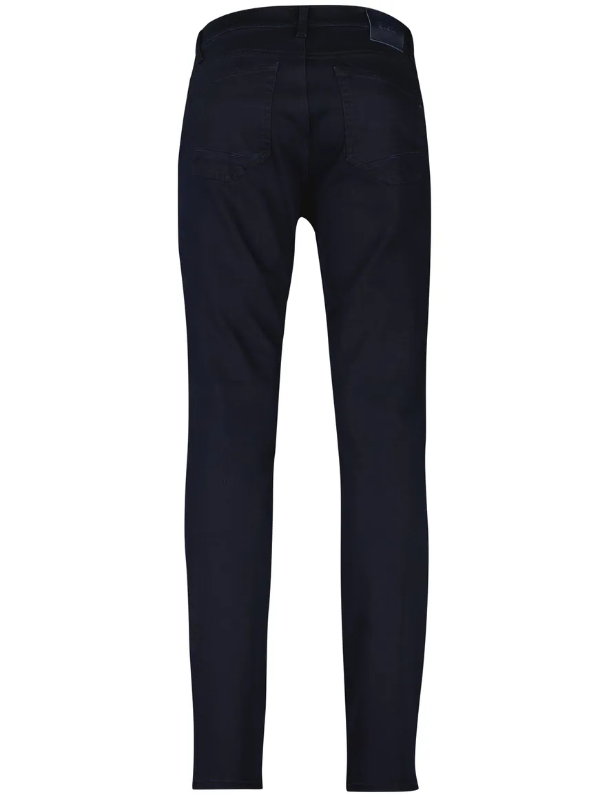 Brax Pantalon 5-pocket Chuck donkerblauw effen