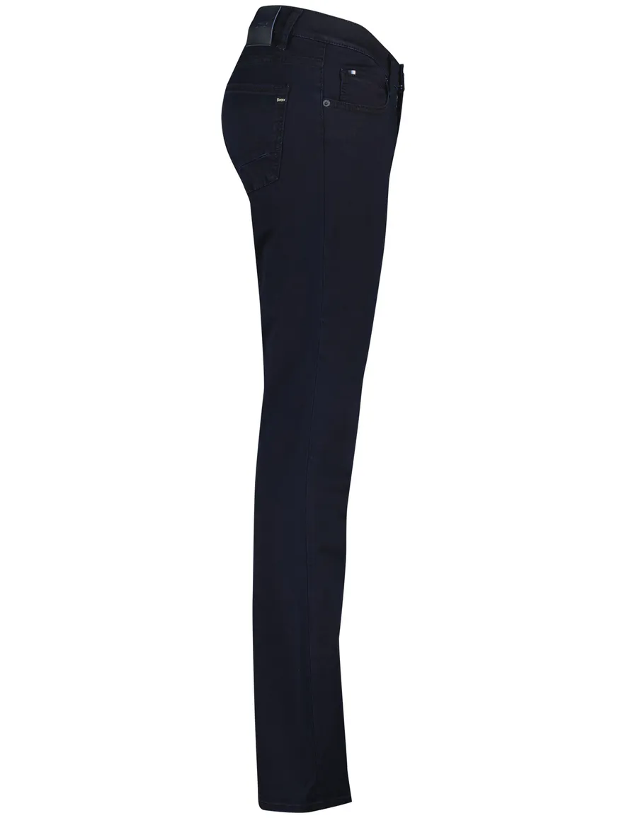 Brax Pantalon 5-pocket Chuck donkerblauw effen