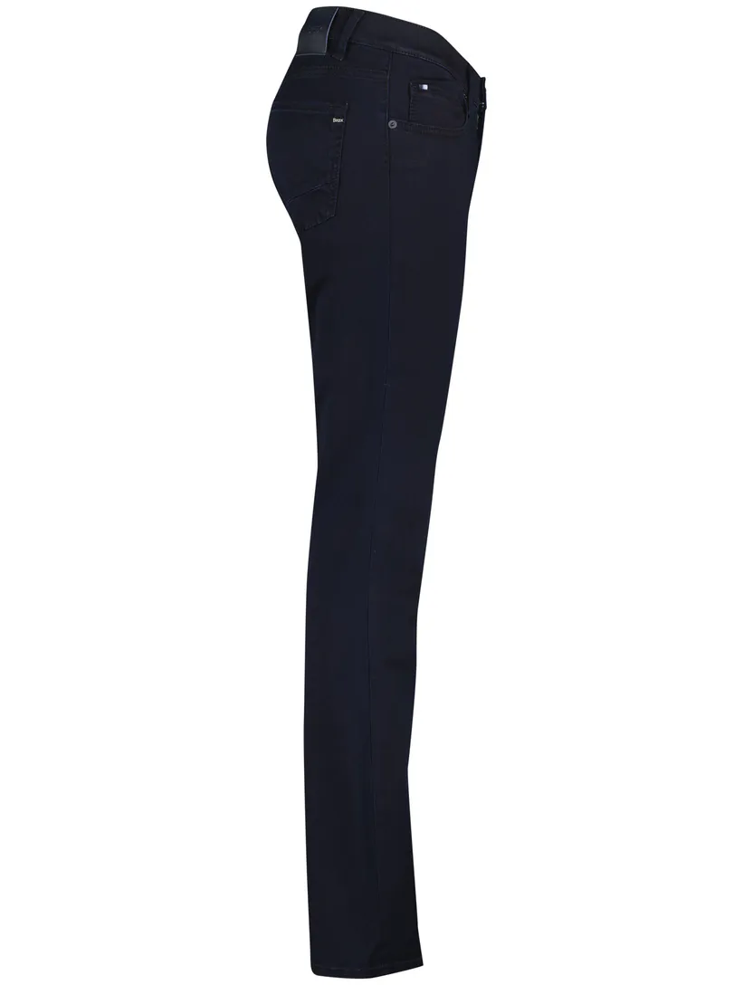Brax Pantalon 5-pocket Chuck donkerblauw katoen