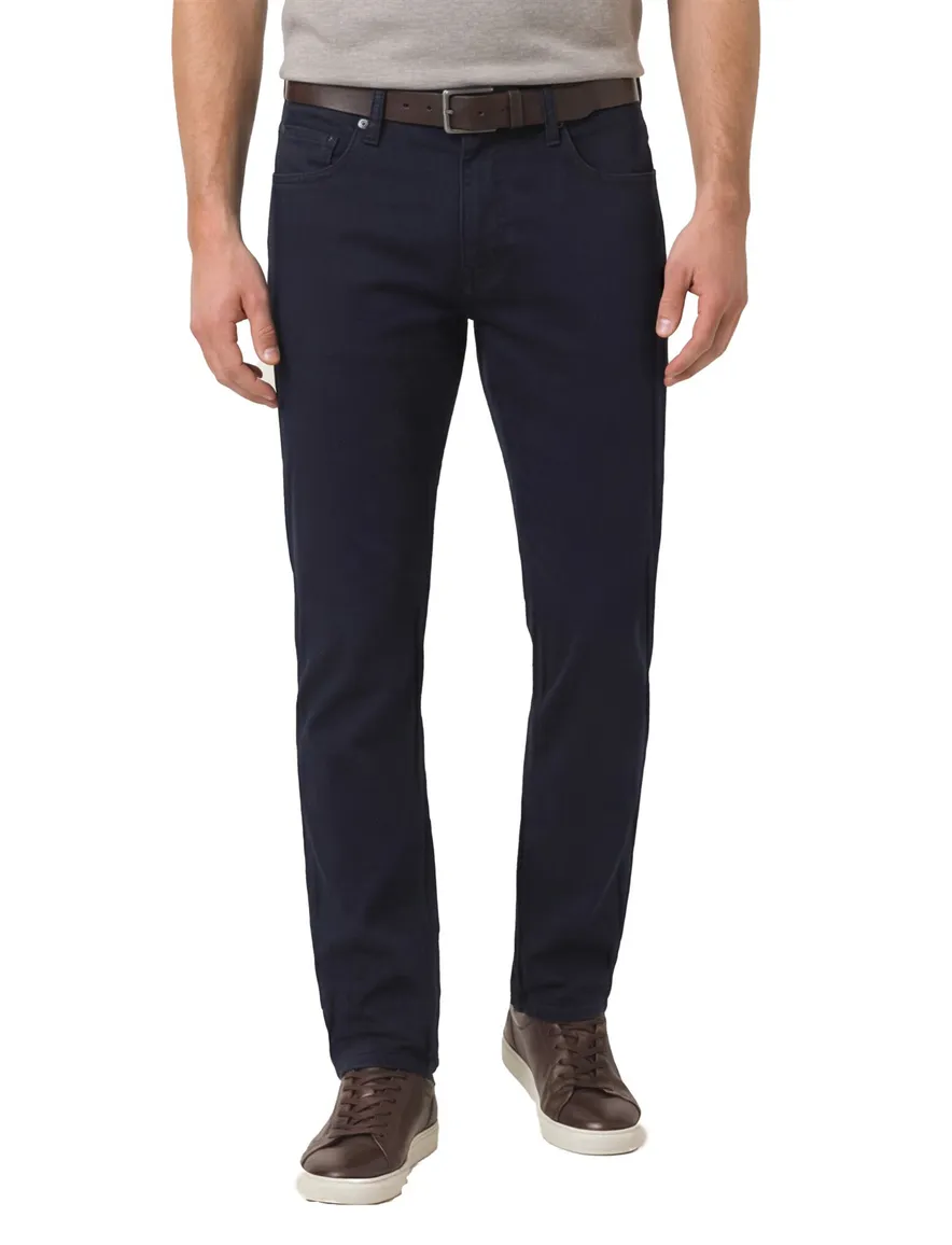 Brax Pantalon 5-pocket Chuck donkerblauw effen
