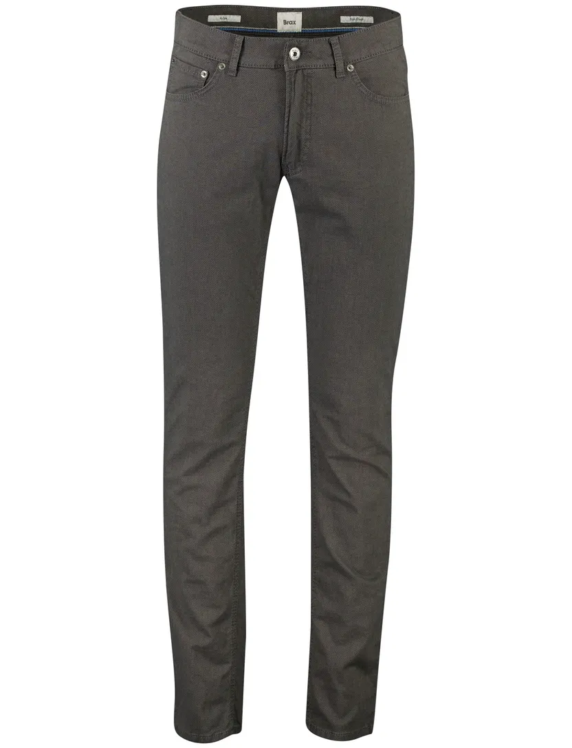 Donkergrijs broek 5-p Brax