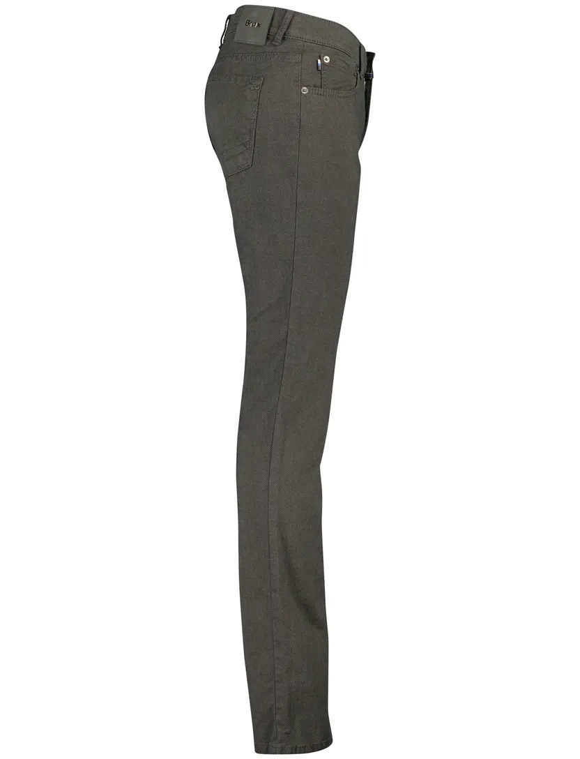 Donkergrijs broek 5-p Brax