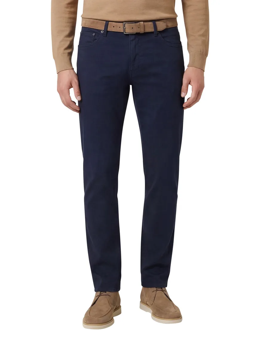 Brax Chuck Pantalon donkerblauw 5-pocket